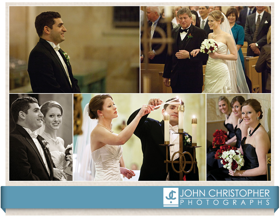 Park Cities Hilton, Christ The King Catholic Wedding Photography ©  John Christopher Photographs